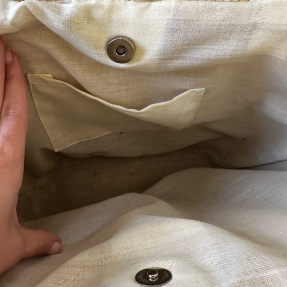 Boho Beach Woven Straw Tote Big Bag - Picture 10 of 16